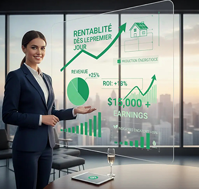 Rentable dès le premier jour
